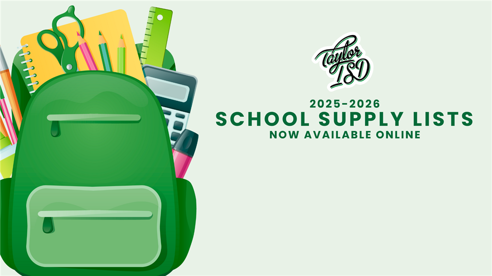 Get a Head Start! 🖍️ 2025-26 School Supply Lists Are Now Online!